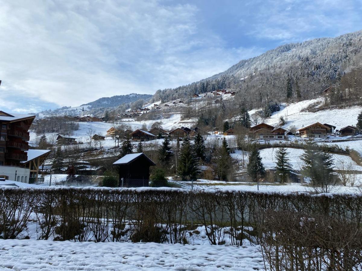 Studio - La Vieze Thermes Park Apartment Val d'Illiez Exterior photo